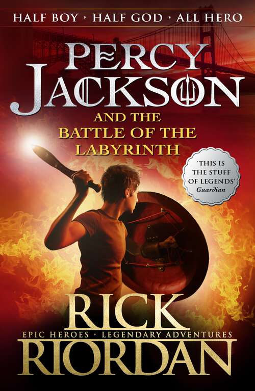 Book cover of Percy Jackson and the Battle of the Labyrinth (Percy Jackson #4)