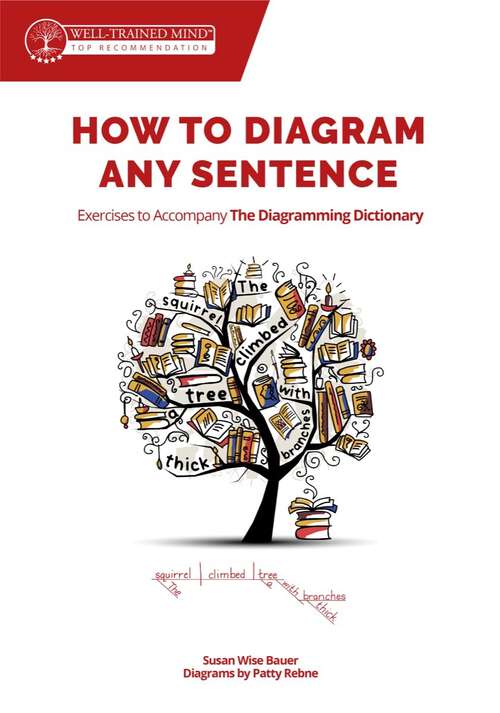 Book cover of How to Diagram Any Sentence: Exercises To Accompany The Diagramming Dictionary (Grammar for the Well-Trained Mind #0)