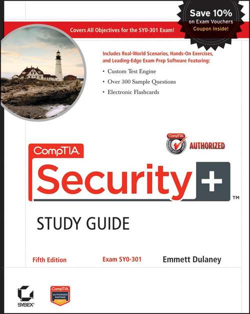 Book cover of CompTIA Security+ Study Guide Authorized Courseware