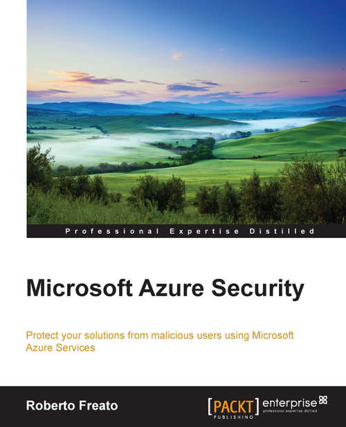 Book cover of Microsoft Azure Security