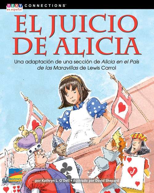 Book cover of El juicio de Alicia: Una adaptación de una sección de Alicia en el País de las Maravillas de Lewis Carroll