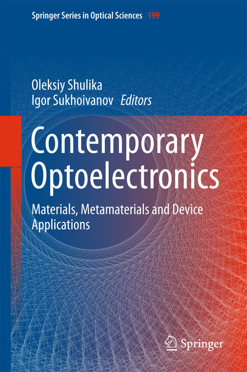 Book cover of Contemporary Optoelectronics