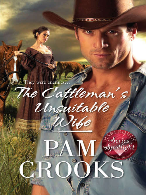 Book cover of The Cattleman's Unsuitable Wife