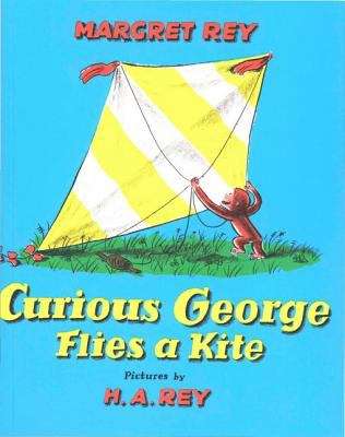 Book cover of Curious George Flies a Kite