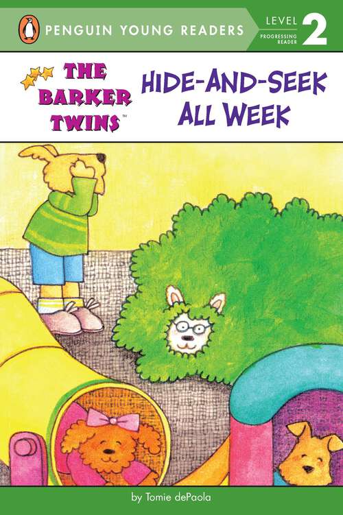 Book cover of Hide-and-Seek All Week (The Barker Twins)
