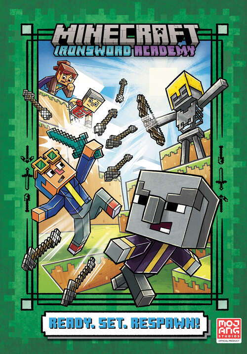 Book cover of Ready. Set. Respawn! (Minecraft Ironsword Academy)