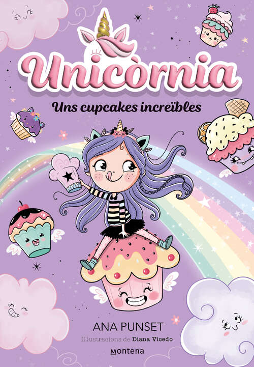 Book cover of Unicòrnia 4 - Uns cupcakes increïbles: Primeres lectures en català (Unicòrnia: Volumen 4)