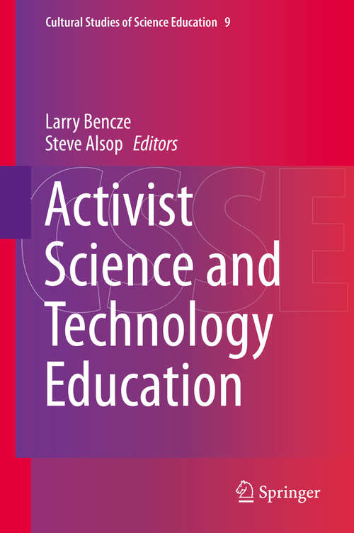Book cover of Activist Science and Technology Education