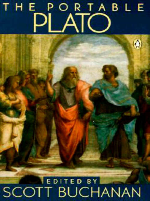 Book cover of The Portable Plato