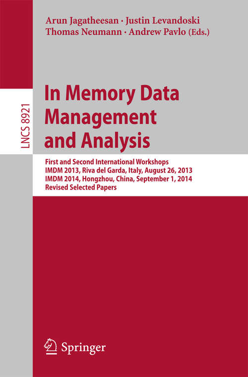 In Memory Data Management and Analysis