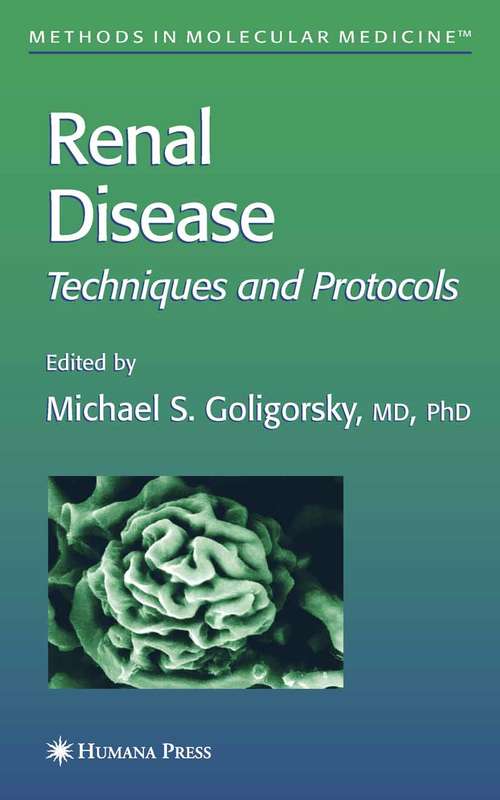 Book cover of Renal Disease