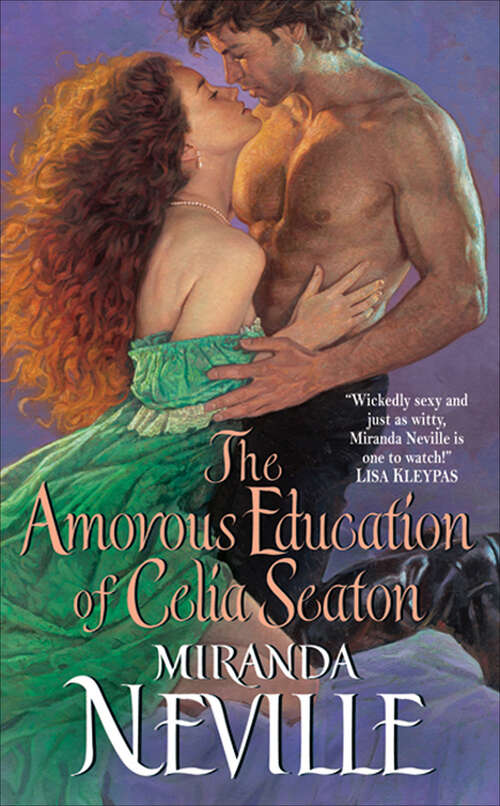 Book cover of The Amorous Education of Celia Seaton