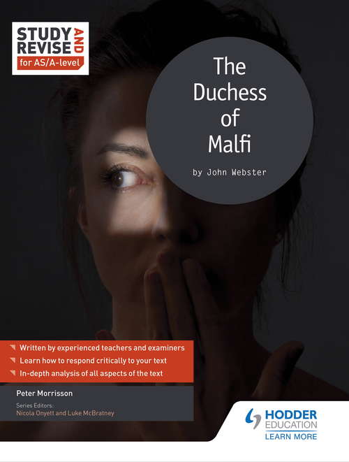 Book cover of Study and Revise for AS/A-level: The Duchess of Malfi