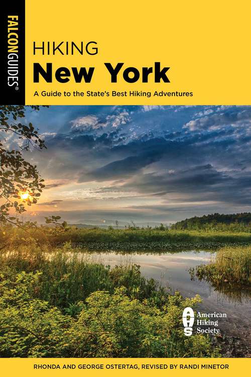 Book cover of Hiking New York: A Guide to the State's Best Hiking Adventures (5th Edition)