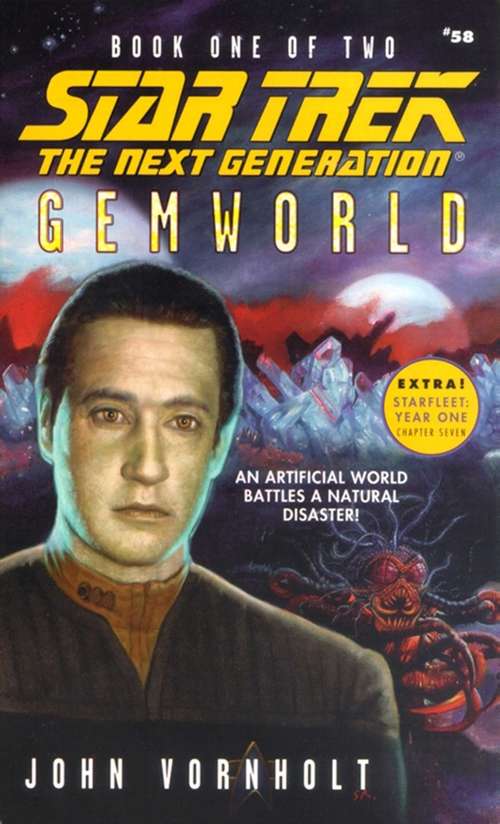 Book cover of Gemworld Book One: Star Trek The Next Generation