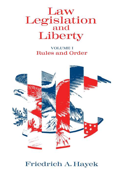 Cover image of Law, Legislation and Liberty, Volume 1