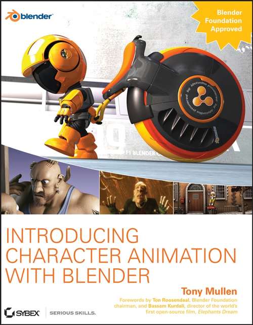 Book cover of Introducing Character Animation with Blender