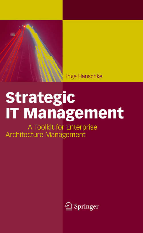 Book cover of Strategic IT Management