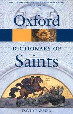Book cover of The Oxford Dictionary of Saints