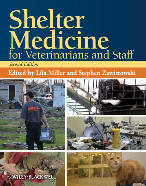 Book cover of Shelter Medicine for Veterinarians and Staff