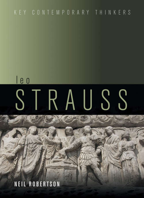 Book cover of Leo Strauss: An Introduction (Key Contemporary Thinkers)