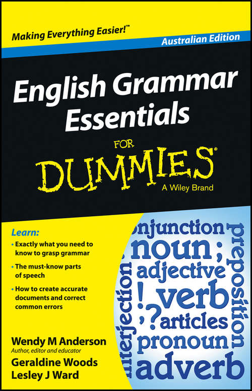 English Grammar Essentials For Dummies - Australia (For Dummies Ser.)
