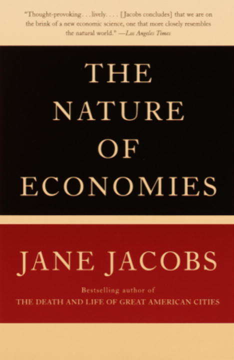 Book cover of The Nature of Economies