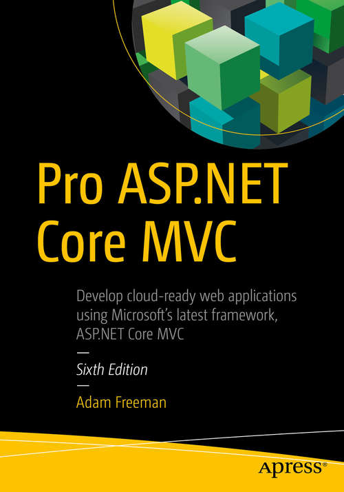 Book cover of Pro ASP.NET Core MVC