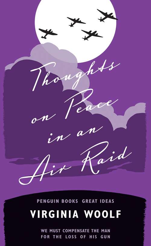 Book cover of Thoughts on Peace in an Air Raid