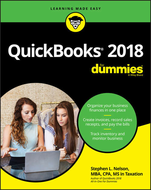 Book cover of QuickBooks 2018 For Dummies