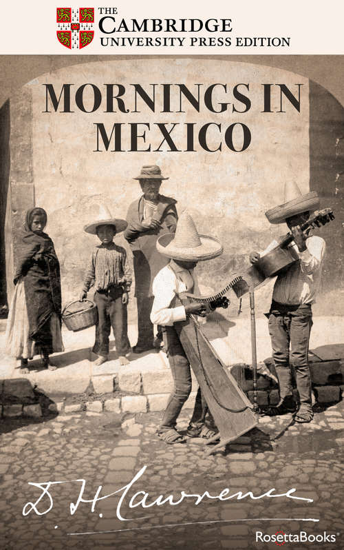 Book cover of Mornings in Mexico (The Cambridge University Press Edition) (The\cambridge Edition Of The Works Of D. H. Lawrence Ser.)
