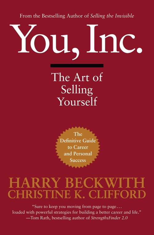 Book cover of You, Inc.: The Art of Selling Yourself