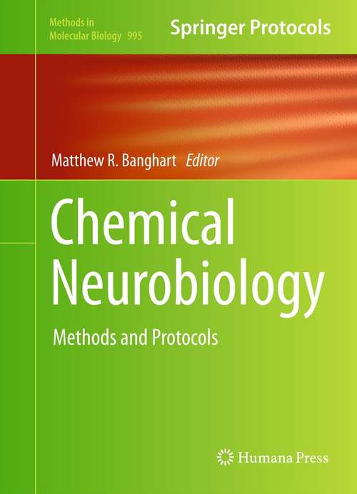 Book cover of Chemical Neurobiology
