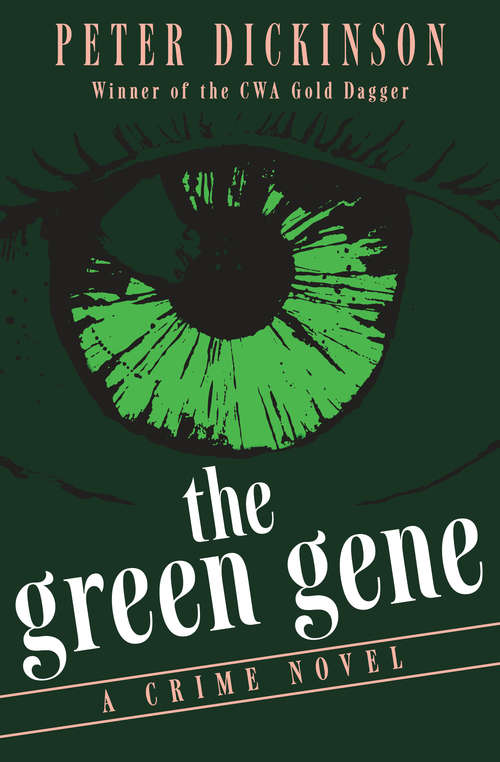 Book cover of The Green Gene: A Crime Novel