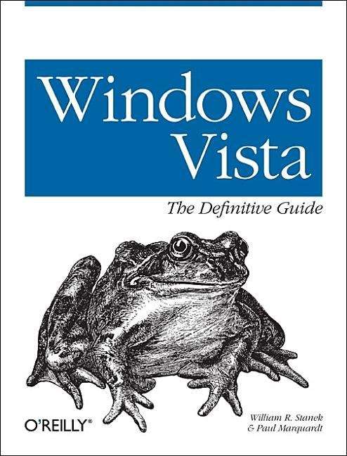 Book cover of Windows Vista: The Definitive Guide