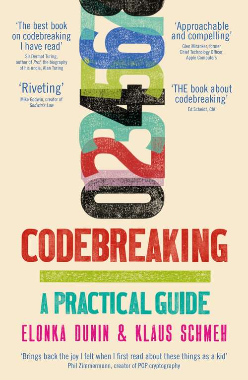 Book cover of Codebreaking: A Practical Guide