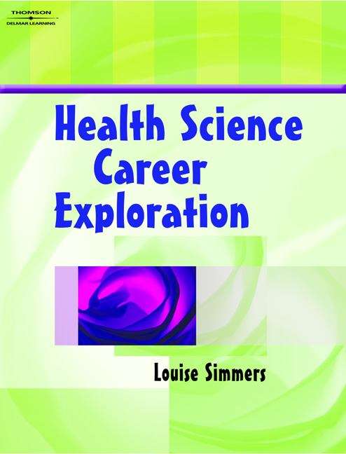 Book cover of Health Science Career Exploration