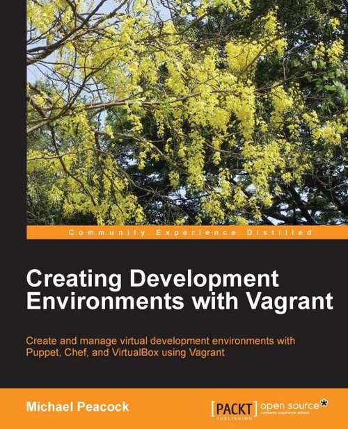 Book cover of Creating Development Environments with Vagrant