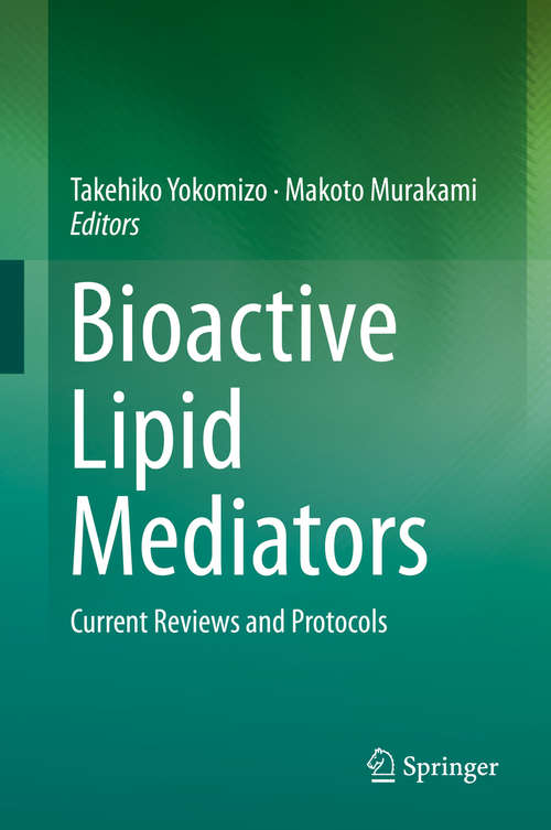 Book cover of Bioactive Lipid Mediators