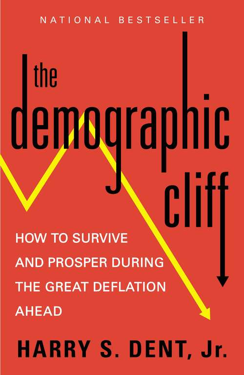 Book cover of The Demographic Cliff