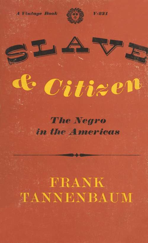 Book cover of Slave and Citizen