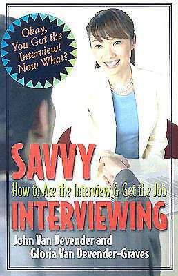 Book cover of Savvy Interviewing
