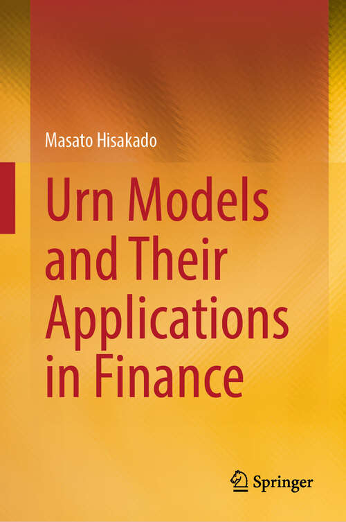 Book cover of Urn Models and Their Applications in Finance