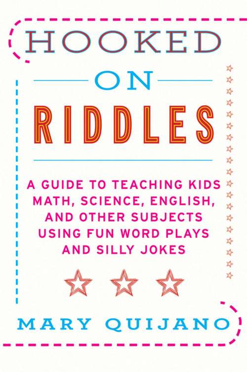 Book cover of Hooked on Riddles