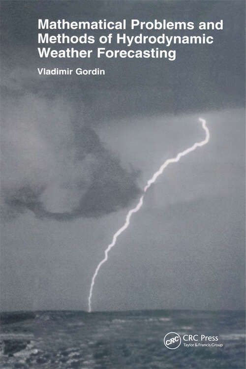 Book cover of Mathematical Problems and Methods of Hydrodynamic Weather Forecasting (1)