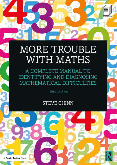 Book cover of More Trouble with Maths: A Complete Manual to Identifying and Diagnosing Mathematical Difficulties (3) (David Fulton / Nasen Ser.)