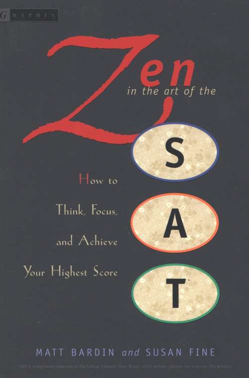 Book cover of Zen in the Art of the SAT