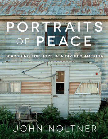 Book cover of Portraits of Peace: Searching for Hope in a Divided America