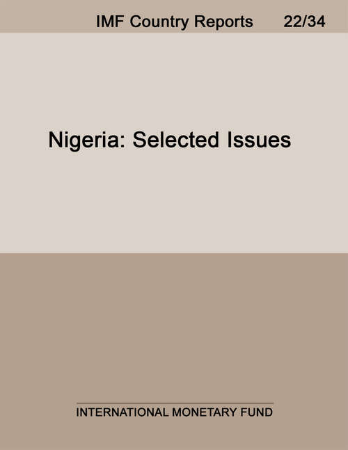 Book cover of Nigeria: Selected Issues (Imf Staff Country Reports)