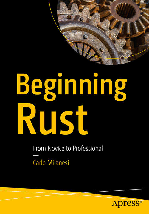 Book cover of Beginning Rust: From Novice To Professional